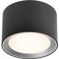 Landon LED-Bad-Deckenleuchte led led 6.5 w Warmweiß Schwarz - Nordlux von Nordlux