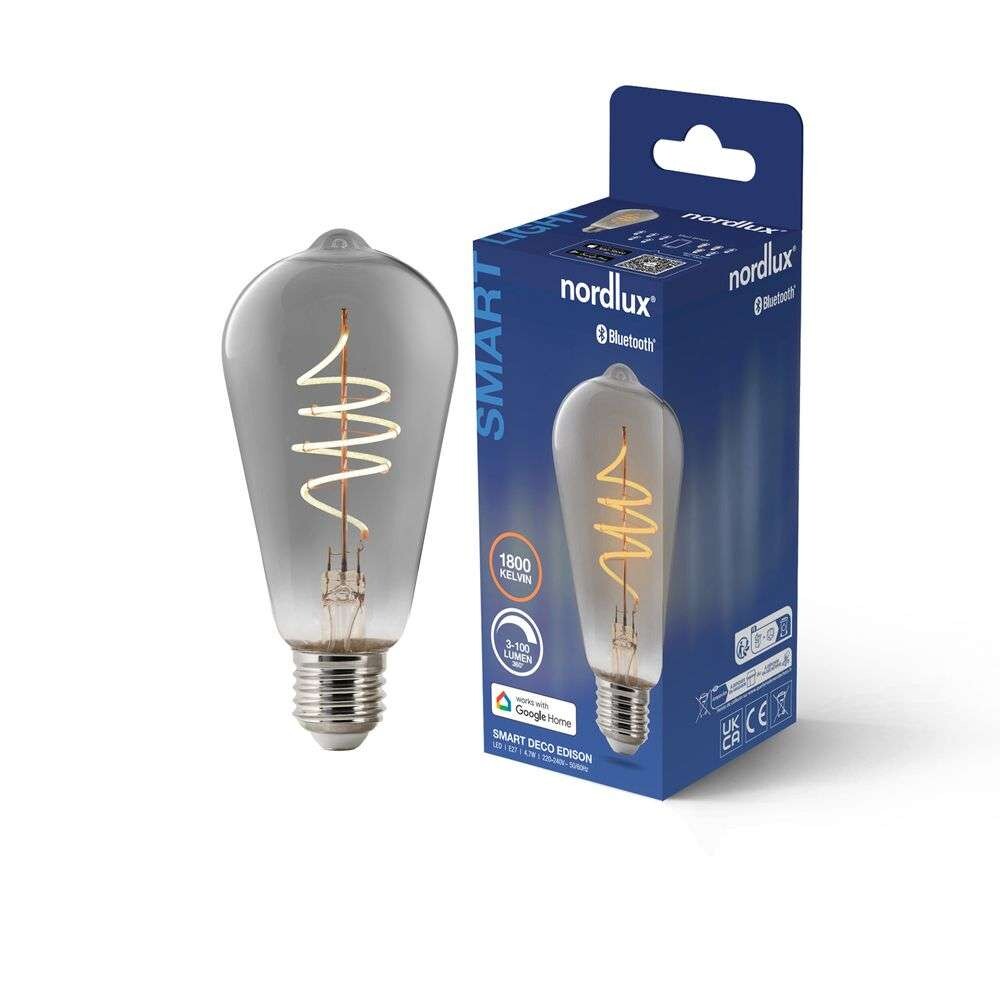 Nordlux - Leuchtmittel Smart LED 4,7W (100lm) E27 Deco Edison Smoke Nordlux von Nordlux