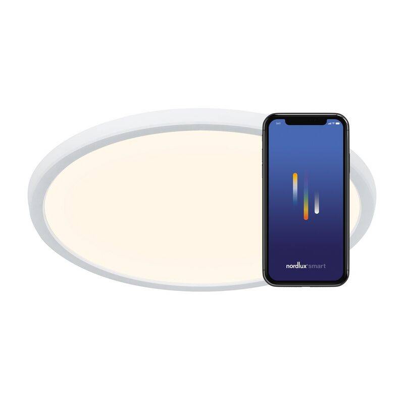 Nordlux Oja Smart 42 Deckenleuchte weiß LED von Nordlux