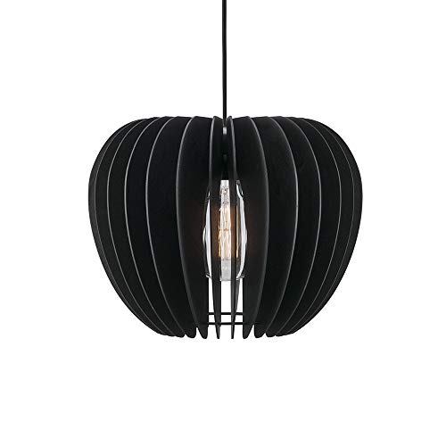 Nordlux Pendelleuchte TRIBECA 38, Schirm Ø 38cm, Höhe 30cm, Pendel 300cm, E27 max. 60W, Schwarz EEK: A++ - D von Nordlux