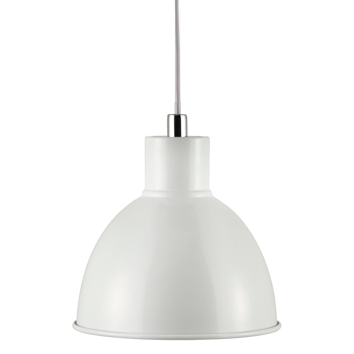 Nordlux Pop Pendelleuchte E27, 21,5cm rund, weiß von Nordlux