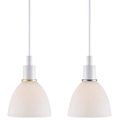 Nordlux RAY Pendel 2-SET E14 Weiss/Opal von Nordlux
