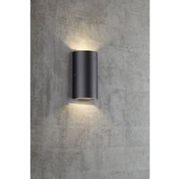 Nordlux - Rold 84141003 LED-Außenwandleuchte led led fest eingebaut 10 w Schwarz von Nordlux