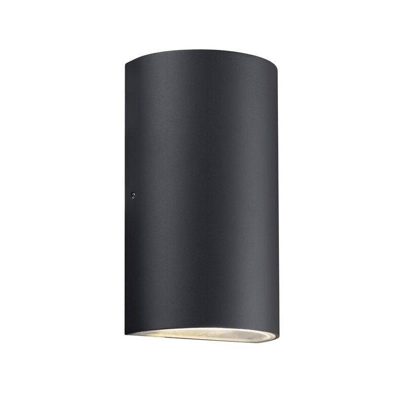 Nordlux Rold Round Wandleuchte schwarz LED IP54 von Nordlux