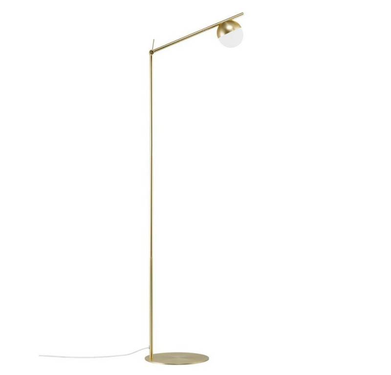 Nordlux Stehlampe Stehleuchte Contina in Messing und Altweiß G9, keine Angabe, Leuchtmittel enthalten: Nein, warmweiss, Stehlampe von Nordlux