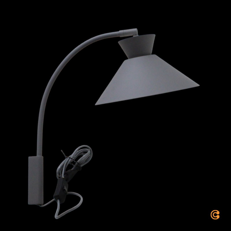 Nordlux Wandlampe Leuchte Dial Stecker Grau Metall E27 Wandlampe Lampe Led       B-Ware von Nordlux