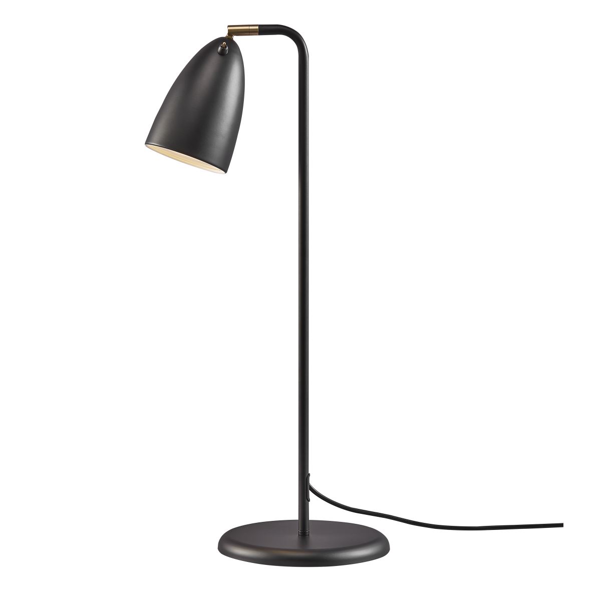 dftp NEXUS Tischlampe schwarz GU10 mit Schalter 66cm von Nordlux