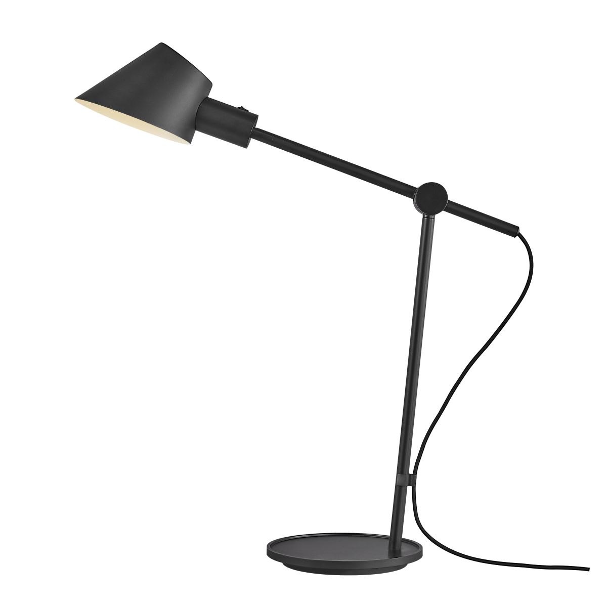 dftp STAY Schreibtischlampe schwarz E27 mit Schalter 53,1cm von Nordlux