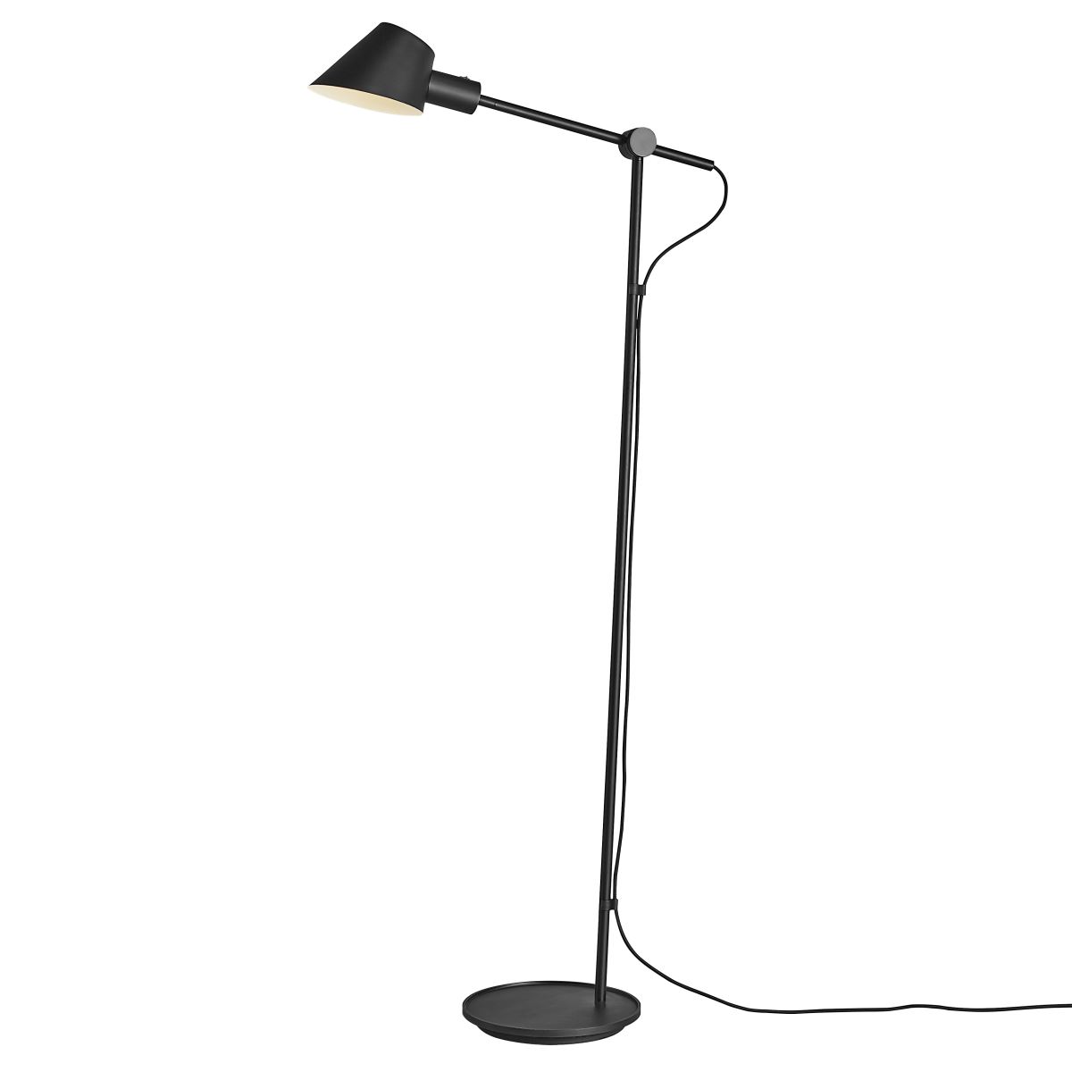 dftp STAY Stehlampe schwarz E27 mit Schalter 129,2cm von Nordlux