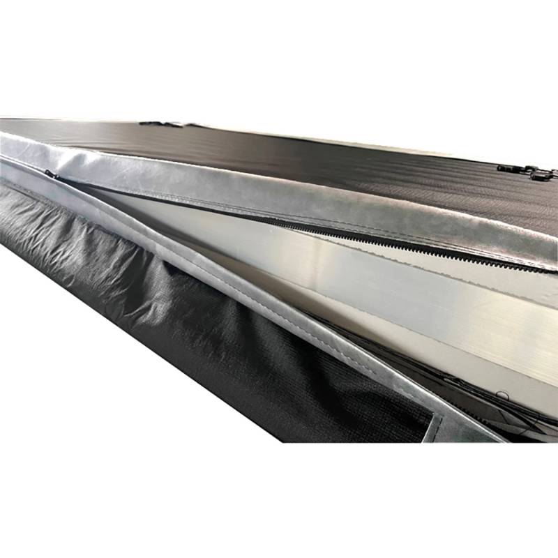 Nordlys Ersatzbezug für Isolierabdeckung 12 cm x 228 cm x 230 cm Anthrazit von Nordlys