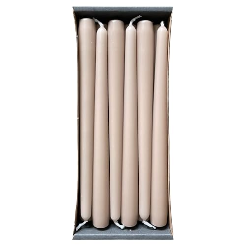 Nordring 12 Spitzkerzen 2,3 x 25 cm Sahara – RAL-zertifiziert, tropffrei & raucharm, ca. 8 Std. Brenndauer – Tischdeko & Kerzenleuchter Nordring 12 Spitzkerzen 2,3 x 25 cm Sahara – RAL-zertifiziert, tropffrei & raucharm, ca. 8 Std. Brenndauer – Tischdeko & Kerzenleuchter von Nordring