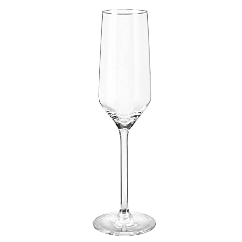 Nordring Carry Champagner-Gläser Sektkelche mit Stiel spülmaschinenfeste Sektgläser 220 ml, transparent, Glas von Nordring