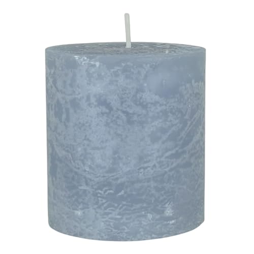 Nordring Stumpenkerze Rustik 7 x 7,5 cm hoch hellblau unparfümiert Nordring Stumpenkerze Rustik 7 x 7,5 cm hoch hellblau unparfümiert von Nordring