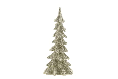Nordstern Deko 'Tanne mit Glitzer' Gold - Ø 12 x 28 cm von Nordstern