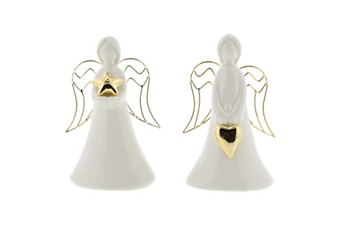 Nordstern 'Engel mit Metallflügel' 2er Set - 8 x 5 x 14 cm Nordstern 'Engel mit Metallflügel' 2er Set - 8 x 5 x 14 cm von Nordstern