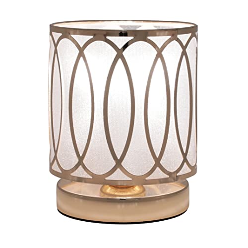 Nordstern Lampe mit Schalter 'Struktur 1' Gold - Ø 14 x 18 cm von Nordstern