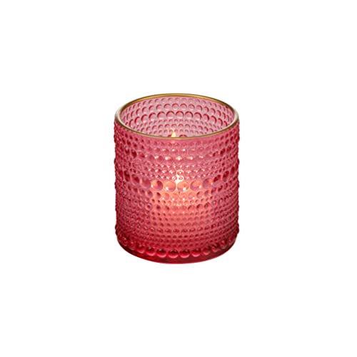 Nordstern Windlicht 'Alfaro' Pink - Ø 8,5 x 10 cm - M von Nordstern