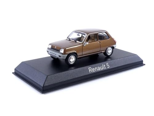 NOREV - Ren 5 TL - 1974 - 1/43 - Braunmetallic - Metall - Miniaturauto von NOREV