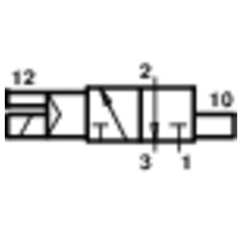 IMI NORGREN Druckluftgeräte-Set IMI NORGREN Mechanischbetätigtes Pneumatik-Ventil V60A413A-A213L 24 V von IMI NORGREN