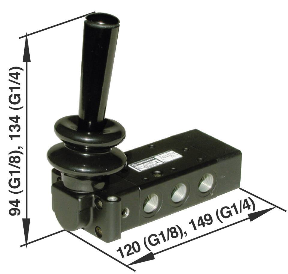 Norgren Mechanischbetätigtes Pneumatik Ventil X3347802 Gehäusematerial Aluminium B-Ware Norgren Mechanischbetätigtes Pneumatik Ventil X3347802 Gehäusematerial Aluminium B-Ware von Norgren