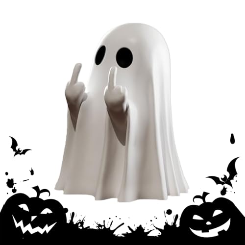 Norhogo Einzigartige Halloween handgemachte Statue, Cute Geist Statue, Mittelfinger-Geist Figuren, für Halloween-Statuen und gruselige Innen- und Außendekorationen Mittelfinger Geist - 6 * 8.5 cm Norhogo Einzigartige Halloween handgemachte Statue, Cute Geist Statue, Mittelfinger-Geist Figuren, für Halloween-Statuen und gruselige Innen- und Außendekorationen Mittelfinger Geist - 6 * 8.5 cm von Norhogo