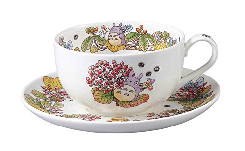 Noritake X Studio Ghibli Neighbor Totoro Tea Cup and Saucer T97285A/4660-5 by von Noritake