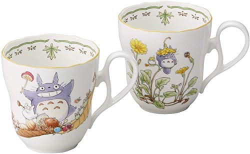 Studio Ghibli Totoro Mug Pair Set by Noritate von Noritake