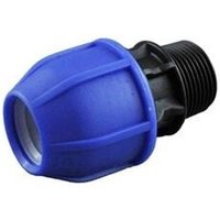 Kompressionsverbinder gemischter Link R/Männlich 20x1/2 von Norma