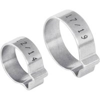 Norma 1-Ohr-Klemme 1107010010 Bündel-Ø-Bereich 8 bis 10mm Silber Norma 1-Ohr-Klemme 1107010010 Bündel-Ø-Bereich 8 bis 10mm Silber von Norma