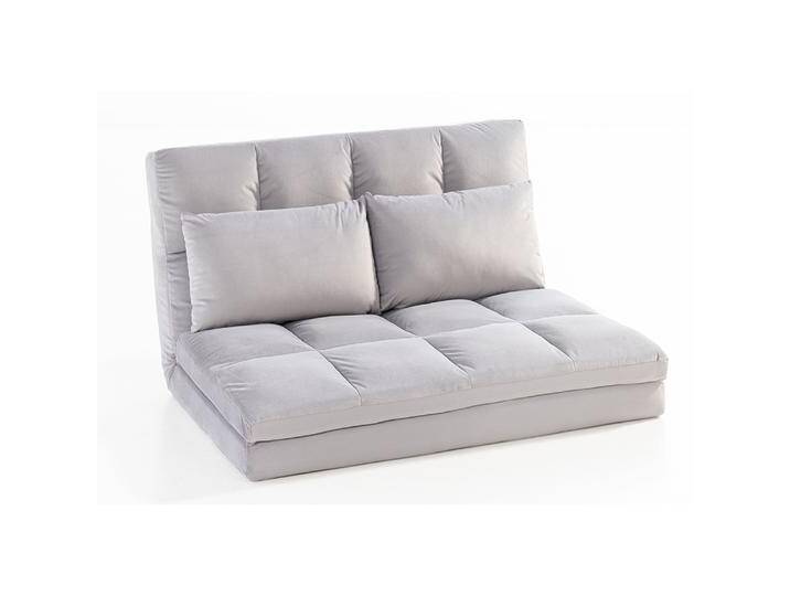 2 in 1 faltbares Bodensofa Bett mit Rückenlehne - Hellgrau 2 in 1 faltbares Bodensofa Bett mit Rückenlehne - Hellgrau von Norma24