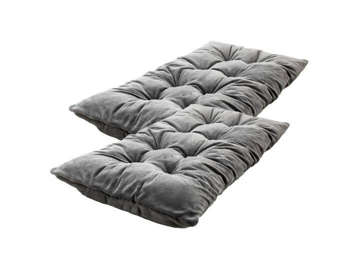 Chillkissen 2er Pack, ca. 70 x 120 cm, Stahlgrau Chillkissen 2er Pack, ca. 70 x 120 cm, Stahlgrau von Norma24