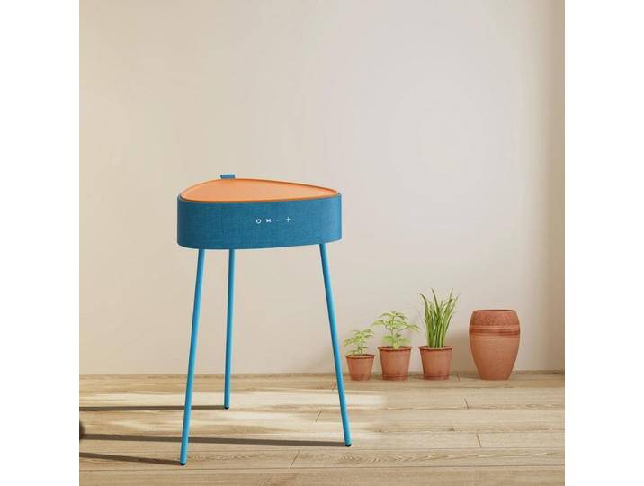 Drahtloser Lautsprecher Mesu im Tisch Design blau von Norma24