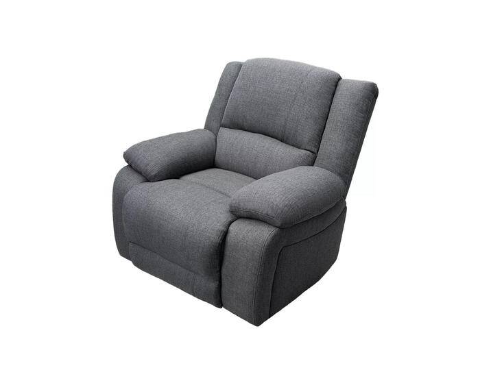 XXL-Relaxsessel mit verstellbarer Rückenlehne - Grau XXL-Relaxsessel mit verstellbarer Rückenlehne - Grau von Norma24