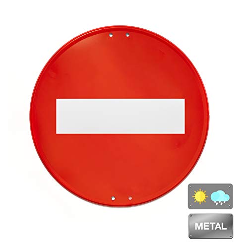 Normaluz V10060 – Schilder, rund, verbotenes Metall, 50 cm von Normaluz