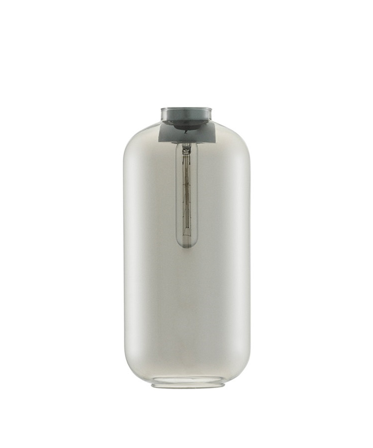 Normann Copenhagen - Amp Glas f/Large Pendelleuchte Rauch von Normann Copenhagen