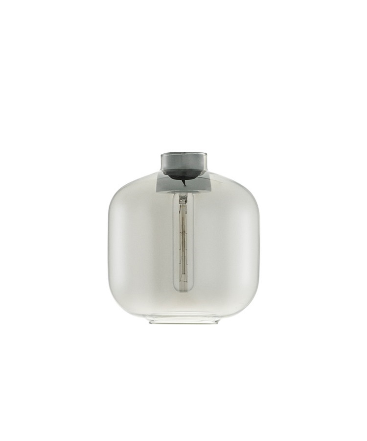 Normann Copenhagen - Amp Glas f/Small Pendelleuchte Rauch Normann Copenhagen von Normann Copenhagen