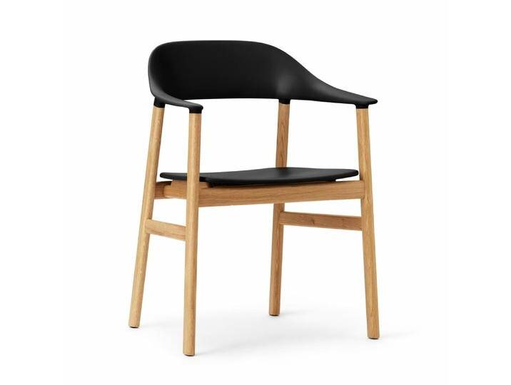 B-Ware Normann Copenhagen Herit Armlehnstuhl Wohnzimmerstuhl Design Eiche Schwarz B-Ware von Normann-Copenhagen