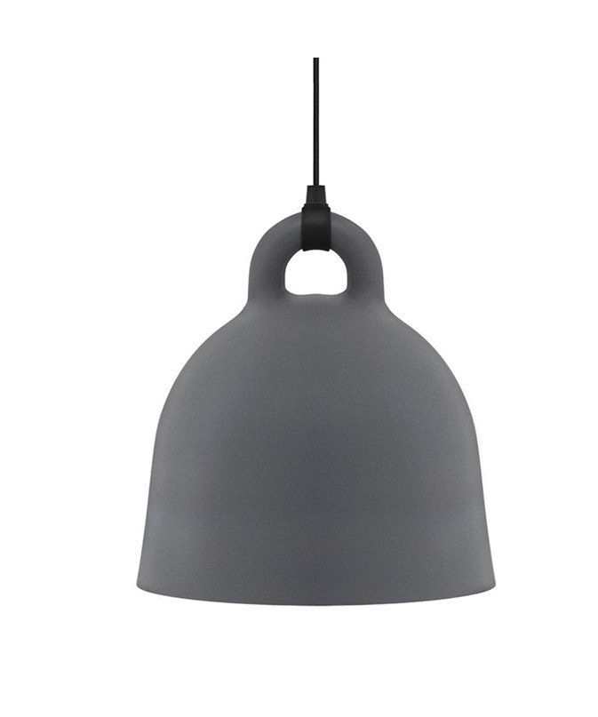 Normann Copenhagen - Bell Pendelleuchte Large Grau von Normann Copenhagen