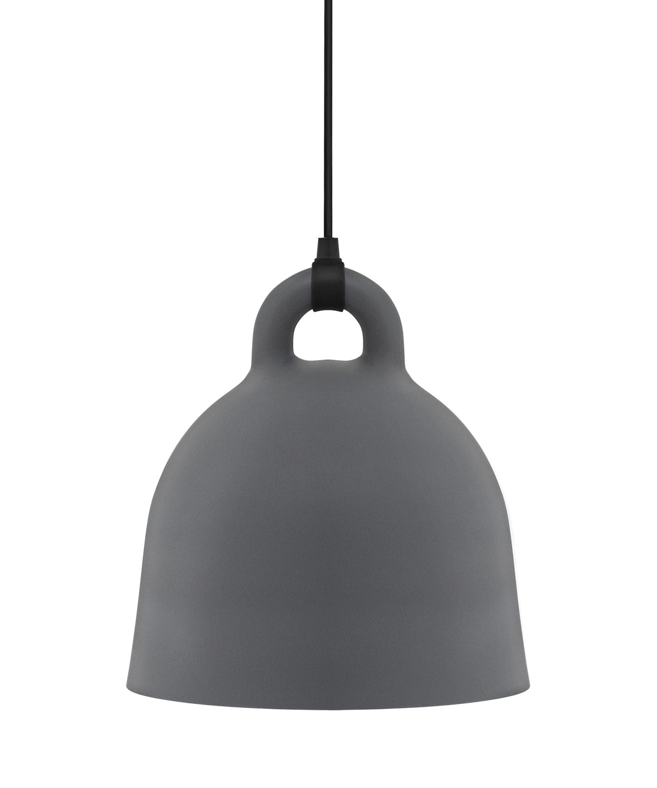 Normann Copenhagen - Bell Pendelleuchte Medium Grau von Normann Copenhagen