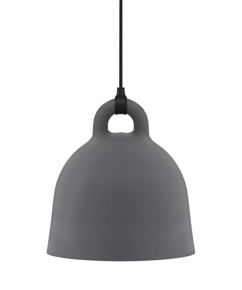 Normann Copenhagen - Bell Pendelleuchte Medium Grau von Normann Copenhagen