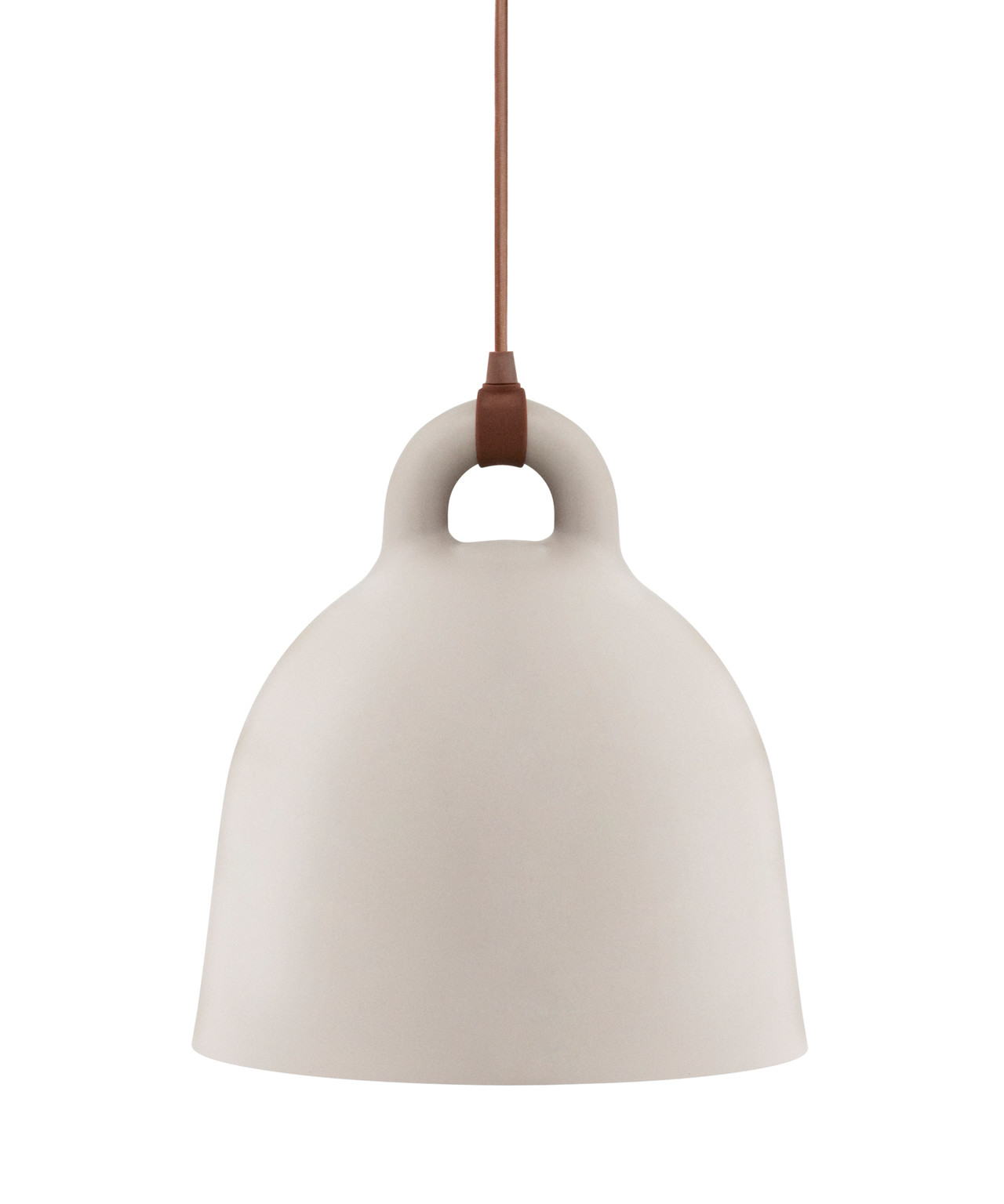 Normann Copenhagen - Bell Pendelleuchte Medium Sand von Normann Copenhagen