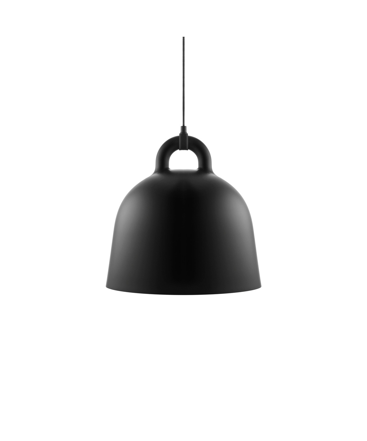 Normann Copenhagen - Bell Pendelleuchte Medium Schwarz von Normann Copenhagen