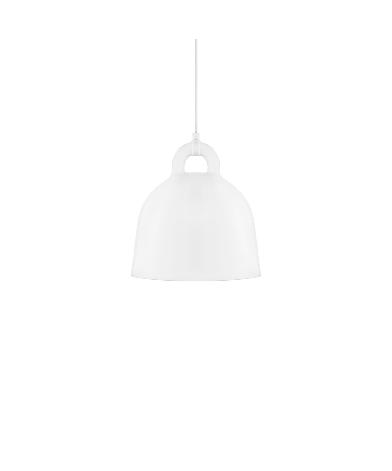 Normann Copenhagen - Bell Pendelleuchte Small Weiß von Normann Copenhagen