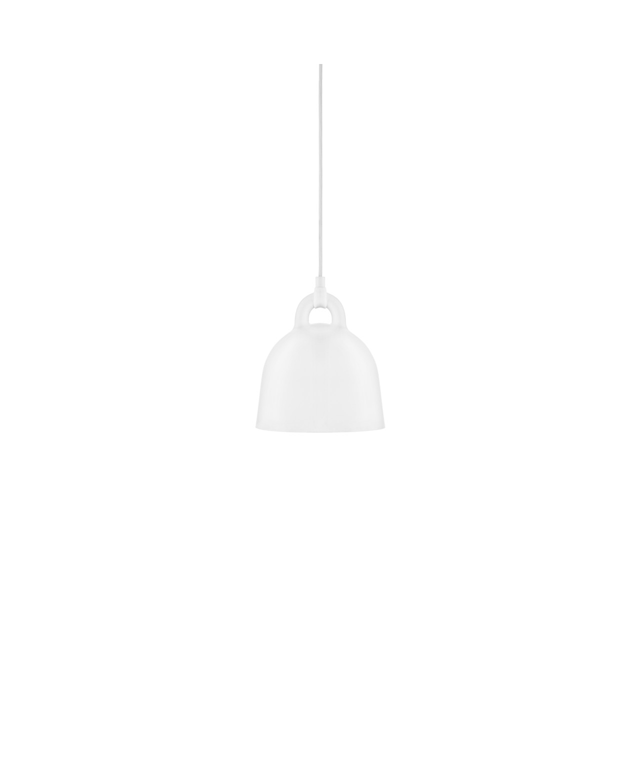 Normann Copenhagen - Bell Pendelleuchte X-Small Weiß von Normann Copenhagen