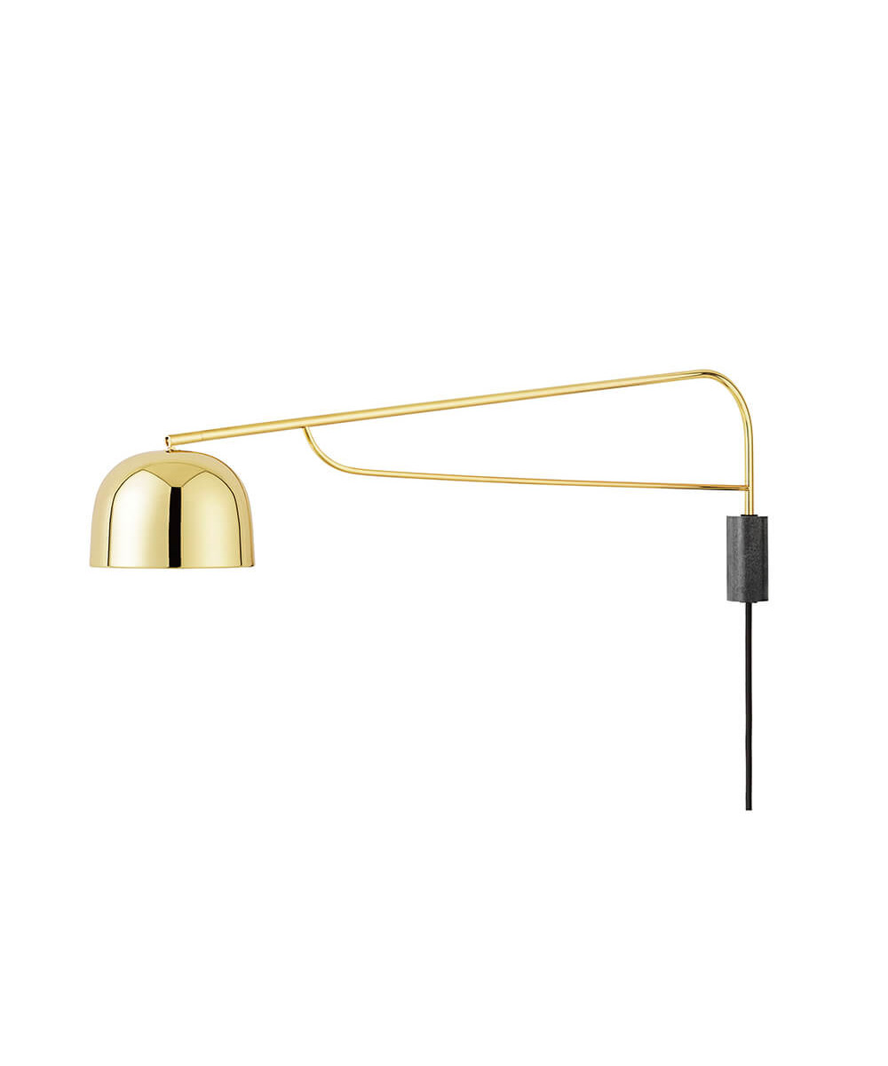 Normann Copenhagen - Grant Wandleuchte Lamp 111 cm Messing von Normann Copenhagen