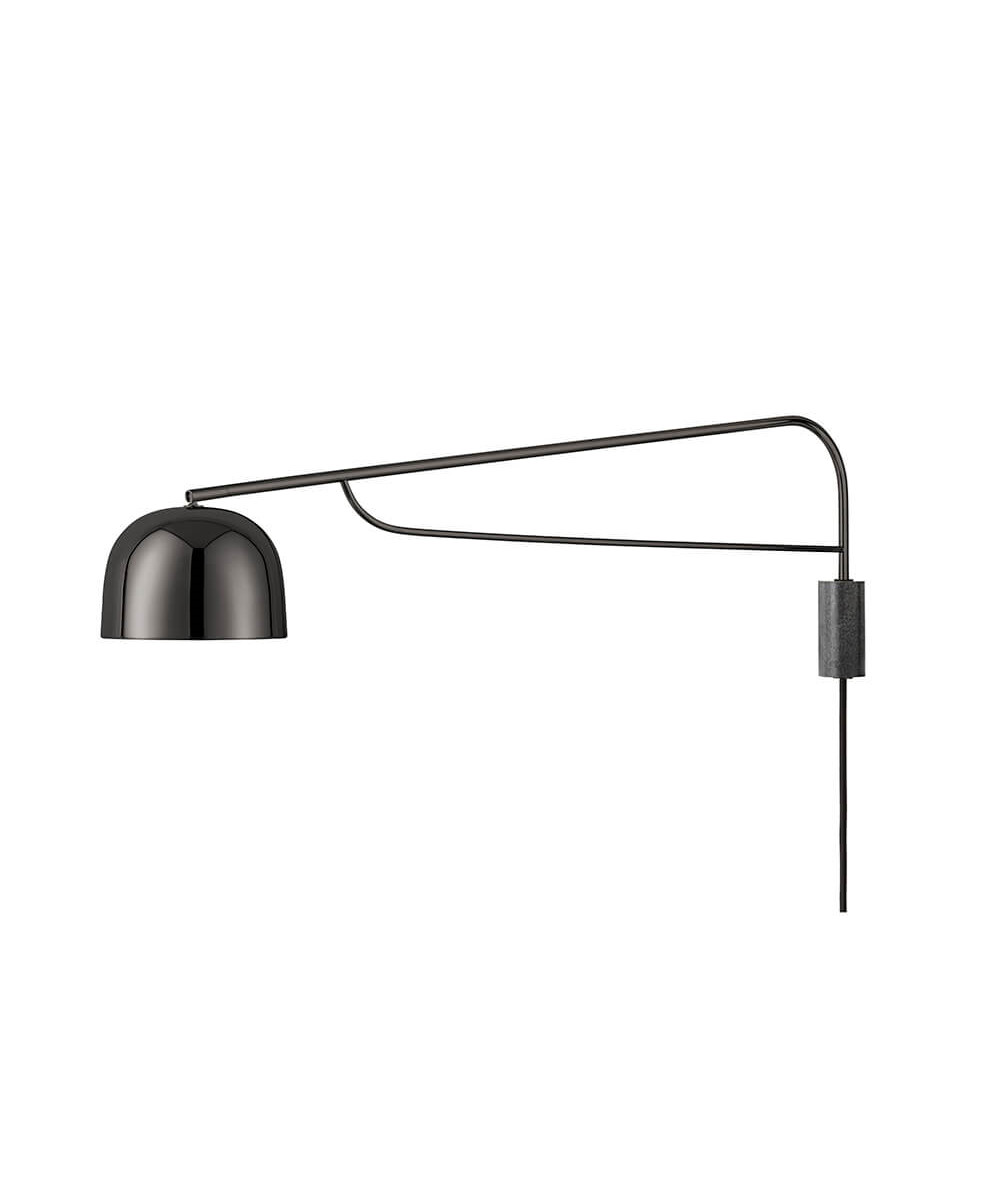 Normann Copenhagen - Grant Wandleuchte Lamp 111 cm Schwarz von Normann Copenhagen