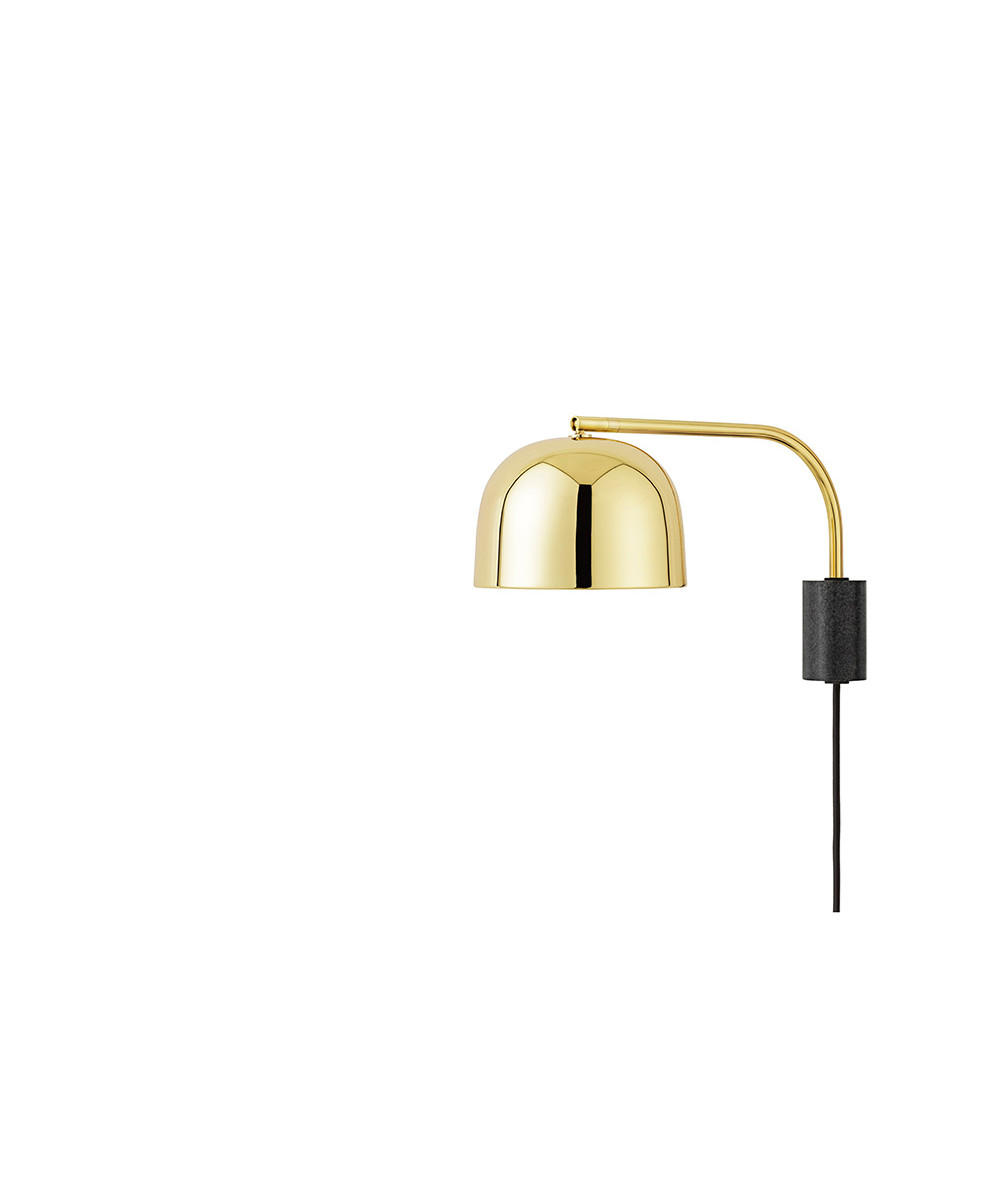 Normann Copenhagen - Grant Wandleuchte Lamp 43 cm Messing von Normann Copenhagen