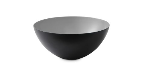 Normann Copenhagen 352650 Krenit Deko Schale, Metall, grau von Normann Copenhagen