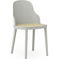 Normann Copenhagen - Allez Chair Molded wicker - Warm Grey - PP von Normann Copenhagen