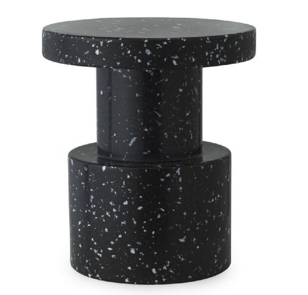 Normann Copenhagen Beistelltisch Beistelltisch Hocker Bit Stool Black von Normann Copenhagen